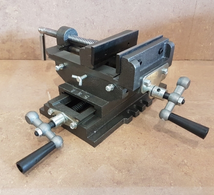 5" 10.5kgs Cross Slide Vise ID33975