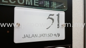 Acrylic Signs for House Door Number DOOR SIGN SIGNAGE