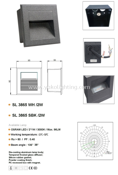 SL3865-WH/SBK-2W