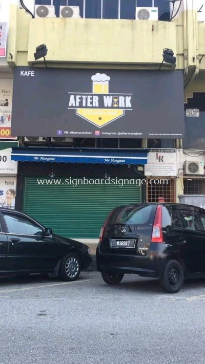 After Work Billboard Signage at Klang