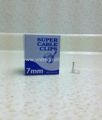 CABLE CLIP 7MM C CC-7MM