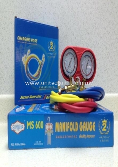 MANIFOLD SET R12/R134/R22 5FT C SUNWHA C MSSW