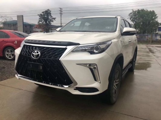 toyota fortuner 2017 Lexus trd bumper conversions 