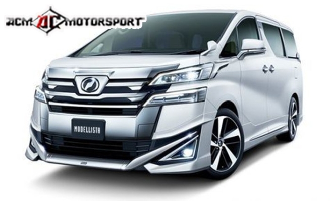 Toyota Vellfire 18 modellista bodykit