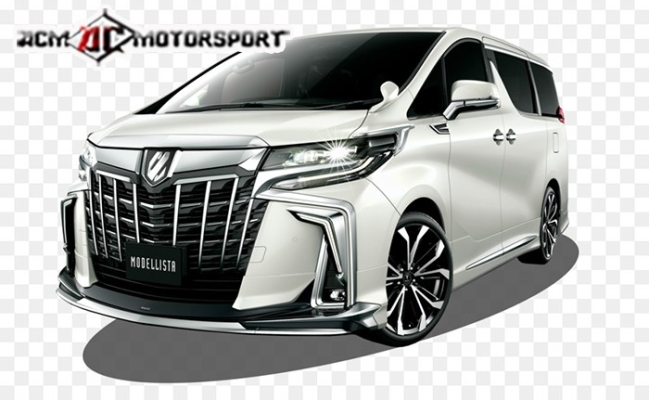 toyota Alphard Aero 2018 facelift modellista kit