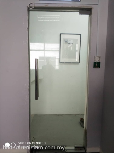 Tempered Glass Swing Door