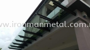  Tempered Glass Metal Work (Grill)