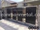  Open Gate Main Gate Stainless Steel