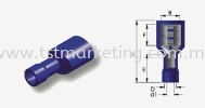 FULLY INSULATED PVC FEMALE DISCONNECTS DISCONNECTS