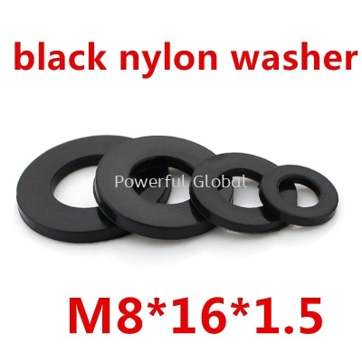 M8-black-plastic-nylon-flat-washer
