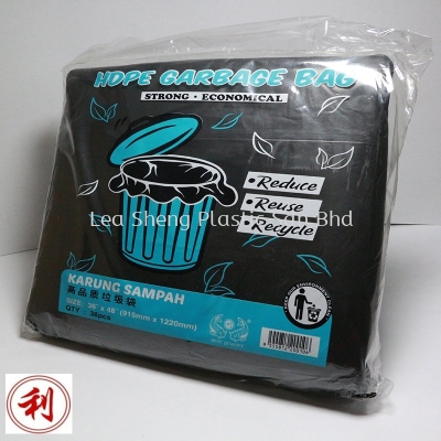 HDPE Garbage Bag (36''x48'') 38PCS