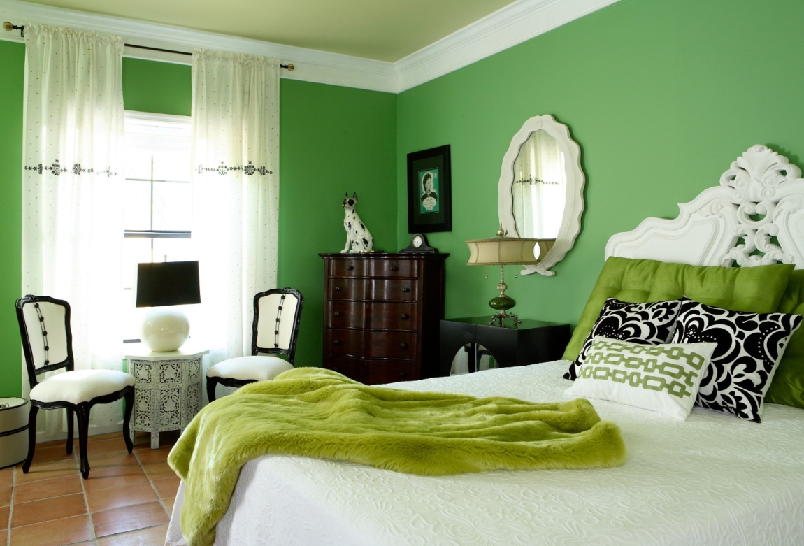 Green Style Bedroom Design  Bedroom Design Reference Bedroom 3D Design Drawing