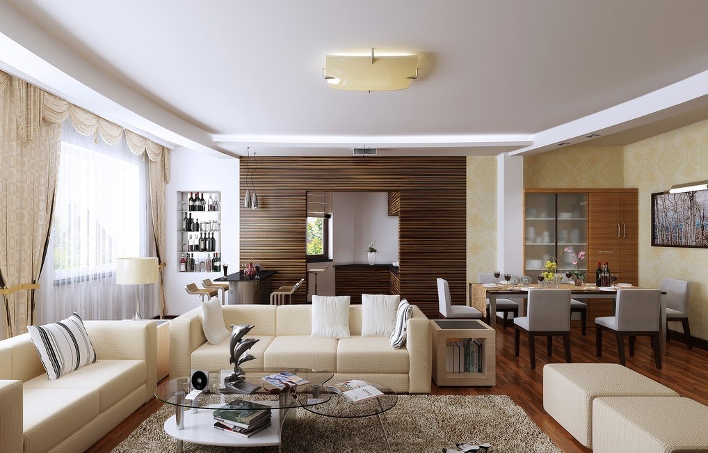 Living Interior Design Plaster Ceiling Match To Living Hall Living 3D Design Drawing