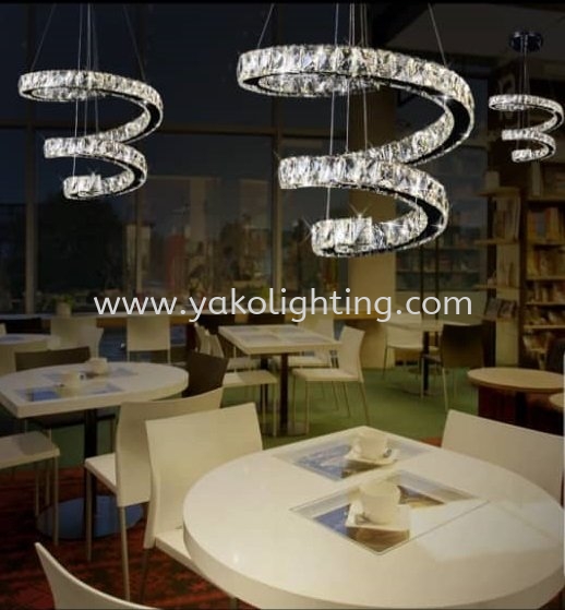 87811 CEILING CRYSTAL LAMP