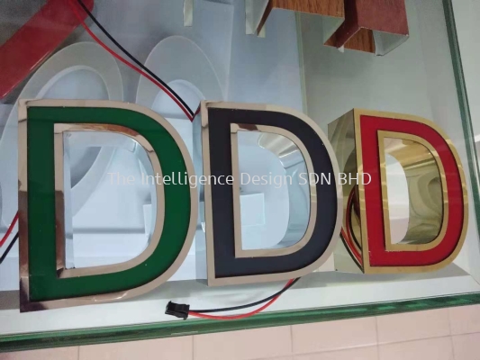 INDOOR 3D LED FRONTLIT BOX UP LETTERING SIGNBOARD SUPPLIER AT PUCHONG, SELANGOR, KUALA LUMPUR (KL), MALAYSIA, SEPANG, NILAI, KEPONG, AMPANG, TAMING JAYA, BALAKONG, SERDANG, BUKIT JALIL