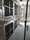  DOG CAGE STAINLESS STEEL