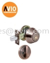 DORETTI DD101AB-V SINGLE DEADBOLT SUS 304 ANTIQUE BRASS CYLINDRICAL/CRYSTAL LOCK DORRETTI