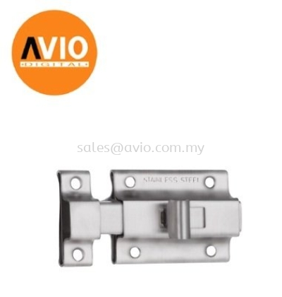 DORETTI DPI3003SS-V SQUARE DOOR BOLT STAINLESS STEEL