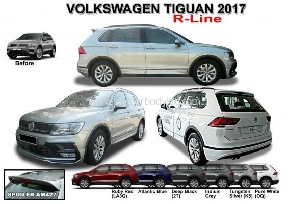 VOLKSWAGEN TIGUAN 2017 R-LINE BODYKIT 