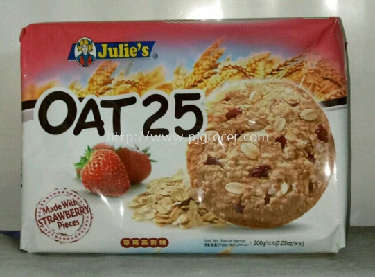 Julie's Oat 25 strawberry 200g