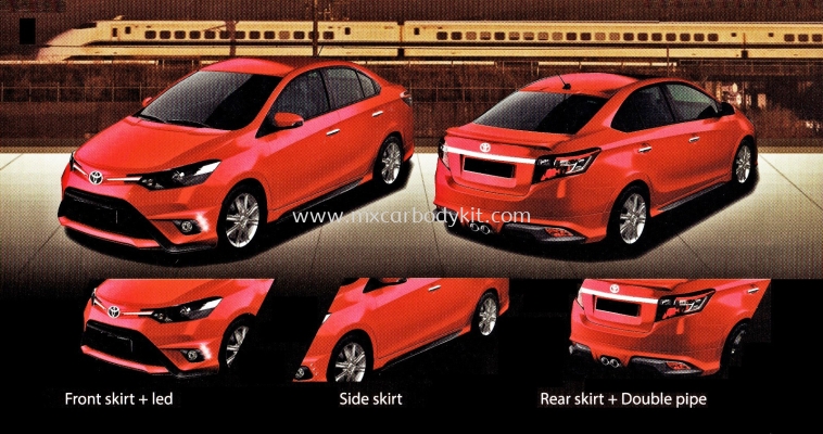 TOYOTA VIOS 2013 R2 BODYKIT