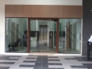 Commercial Tempered Glass Aluminium Glass Door & Windows Installation Commercial