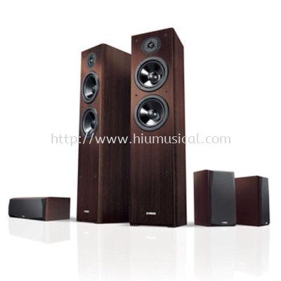 Yamaha SPK51WN 5 Channel Speaker Package (Walnut)