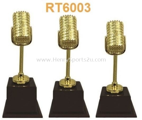 RT6003 Resin Trophy (Music_Speaker)