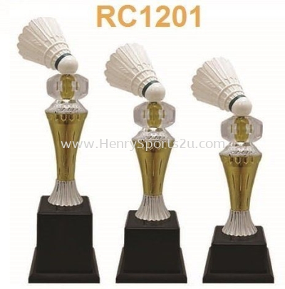 RC1201 Resin Trophy Badminton