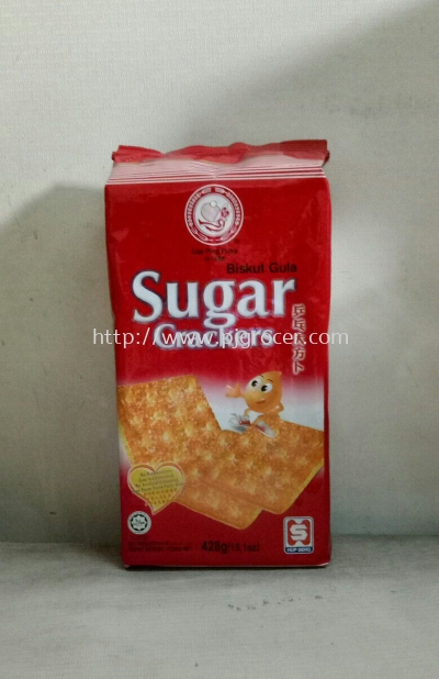 Hup Seng Ping Pong Sugar Crackers 428g