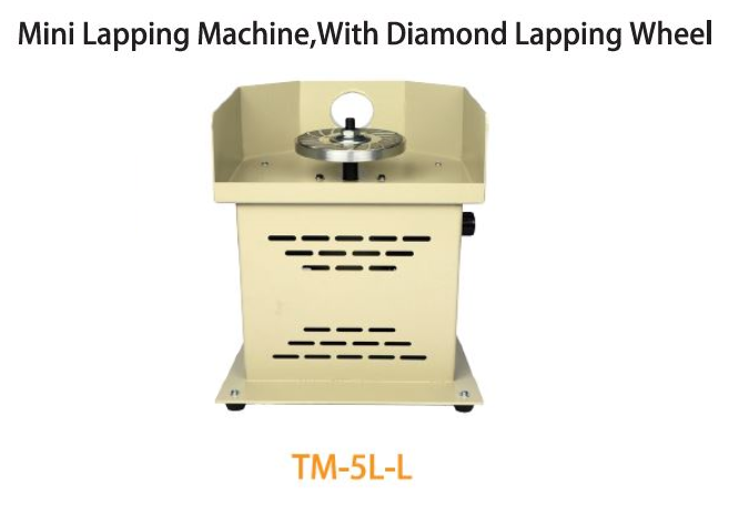 TMT MINI LAPPING MACHINE 400W 230V 50HZ WITH DIAMOND LAPPING WHEEL 10,000RPM, TM-5L-L