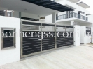 OPEN DOOR MAIN GATE STAINLESS STEEL