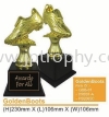 Golden Boots Resin Assembly Trophy