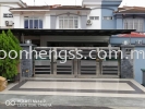 FOLDING DOOR MAIN GATE STAINLESS STEEL