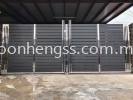  FOLDING DOOR MAIN GATE STAINLESS STEEL