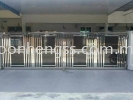  FOLDING DOOR MAIN GATE STAINLESS STEEL