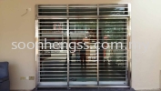  SLIDING DOOR STAINLESS STEEL