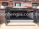  LAMINATED GLASS AWNING STAINLESS STEEL