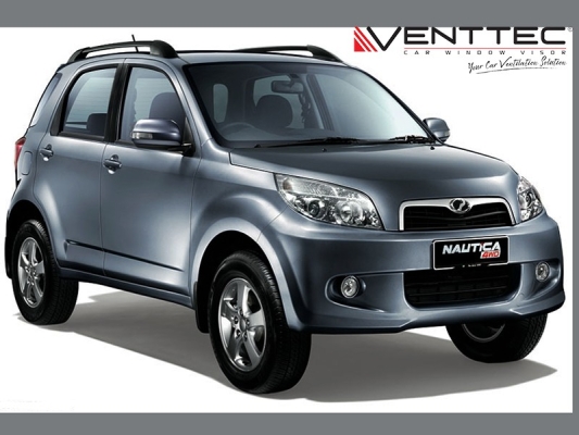 PERODUA NAUTICA J200 08Y-09Y = VENTTEC DOOR VISOR