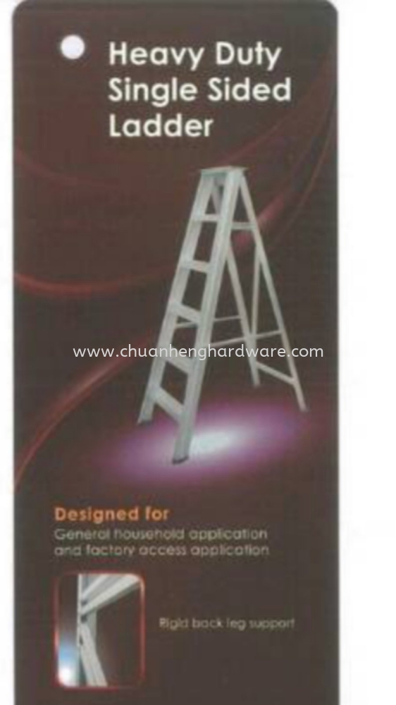 heavy duty single sided ladder