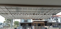  ALUMINIUM COMPOSITE PANEL AWNING STAINLESS STEEL