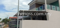  ALUMINIUM COMPOSITE PANEL AWNING STAINLESS STEEL