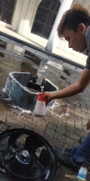 Servicing Cassettle Aircond