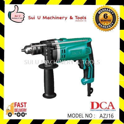 DCA AZJ16 Electric Impact Drill 710W 3000RPM