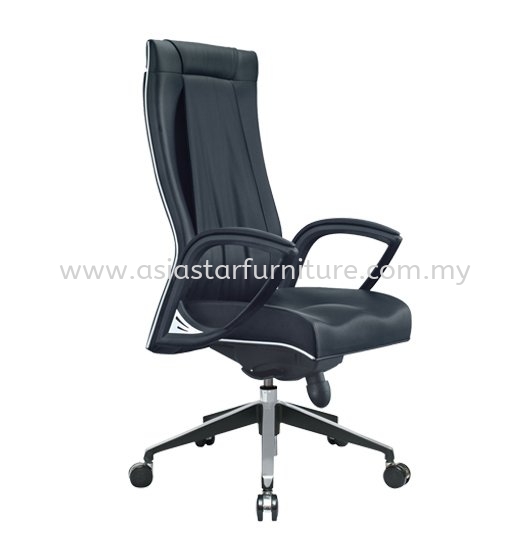 JESSI II HIGH BACK DIRECTOR CHAIR | LEATHER OFFICE CHAIR SRI PETALING KL