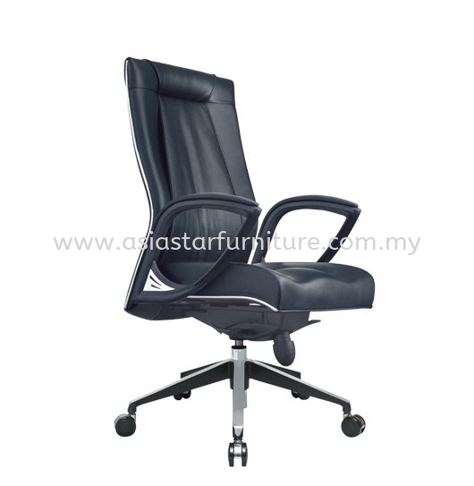 JESSI II MEDIUM BACK DIRECTOR CHAIR | LEATHER OFFICE CHAIR SERI KEMBANGAN SELANGOR