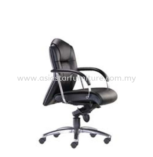 PRIMA LOW BACK DIRECTOR CHAIR | LEATHER OFFICE CHAIR BANGSAR SOUTH KL