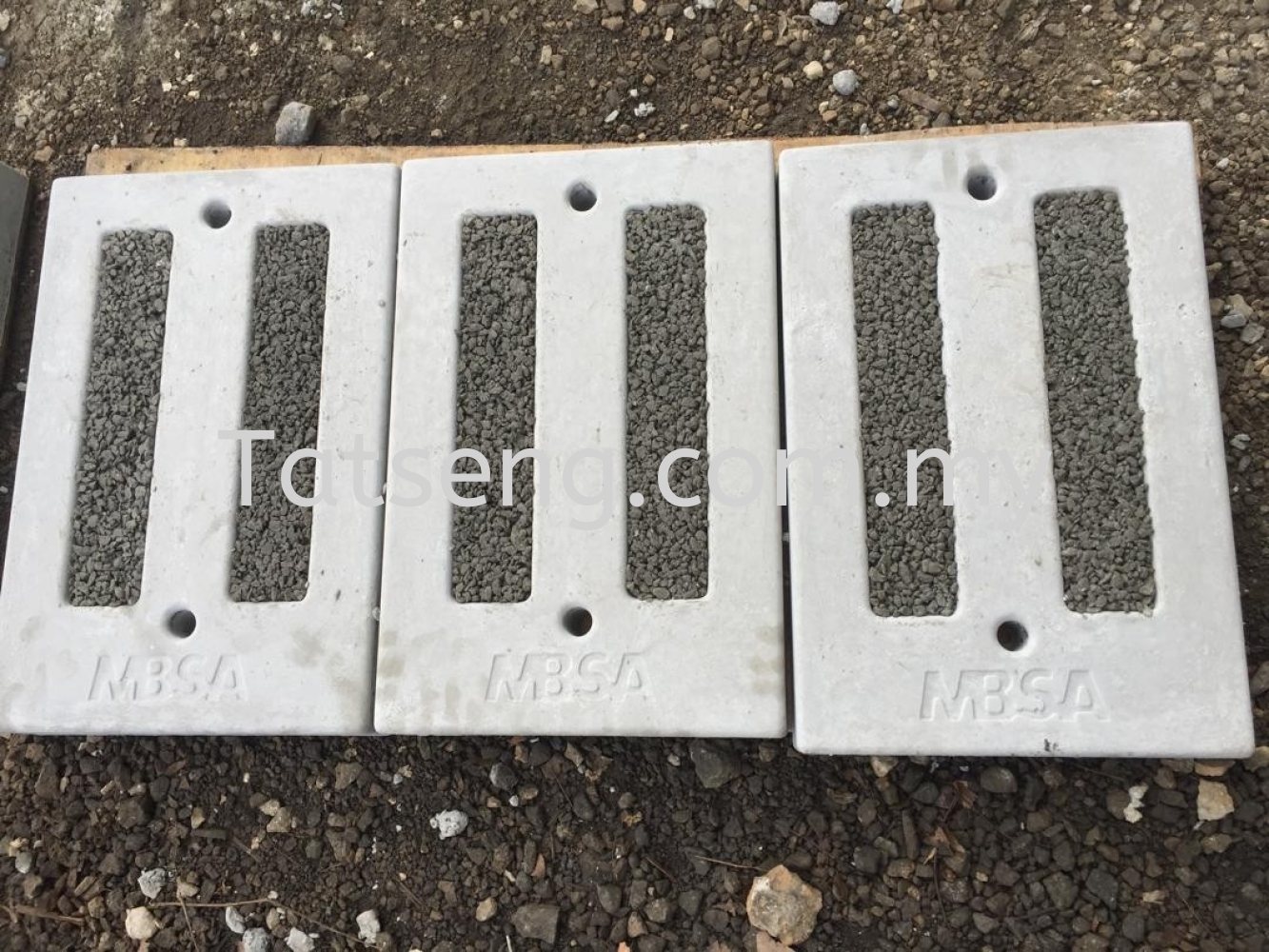 Metal Drain Cover Name Of Manufacturer Embossed Faintly Set In An Industrial Concrete Slab Money Down The Drain Metaphor Or Industrial Drainage Stock Photo Alamy