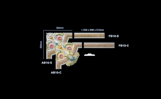 Beading Siling Plaster Warna-warni : ABFB10