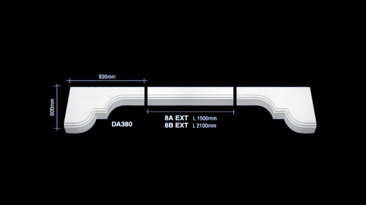 Pintu Siling Plaster : DA380